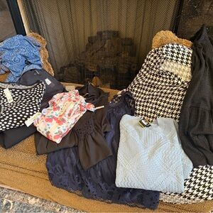 Bulk clothing sell. Purging closet Tops and Pants size Medium to XL name brands